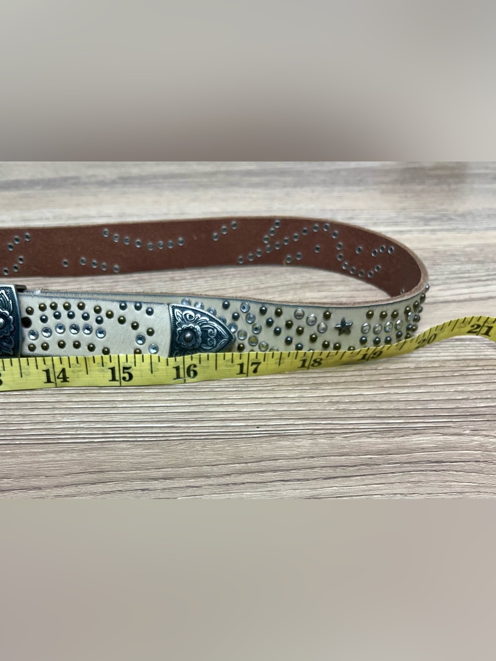 Idyllwind Double Buckle Studded Miranda Lambert belt M/L - Picture 4 of 6
